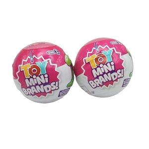 NWT  SET OF 2 MINI BRANDS  SERIES 2